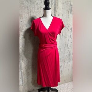 DKNY - Matte Jersey Dress - Red